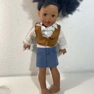2009 Alexander Toys 209 Alexandra African American Doll About 9 Inches Long Poshmark